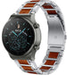 Huawei Watch GT 2 Pro houten/stalen band (zilver)