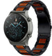 Huawei Watch GT 2 Pro houten/stalen band (zwart)