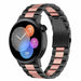 Huawei Watch GT 3 42mm stalen band (zwart/roze)