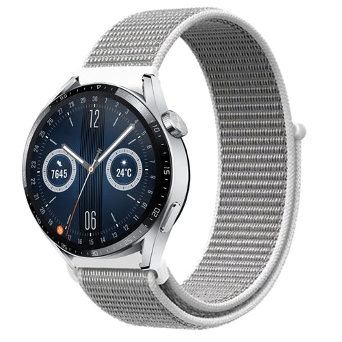 Nylon Strap, on a watch, 3/4 front view