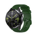 Huawei GT3 46mm luxe siliconen bandje (legergroen)