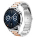 Huawei Watch GT 3 46mm stalen band (zilver/rosé goud)
