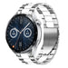 Huawei Watch GT 3 46mm stalen band (zilver/wit)