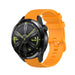 Huawei GT3 46mm luxe siliconen bandje (oranje)