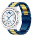 Huawei Watch GT 3 Pro 43mm stalen band (blauw/goud)