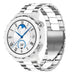 Huawei Watch GT 3 Pro 43mm stalen band (zilver/wit)