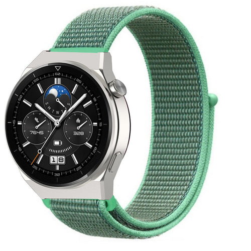 huawei-watch-gt-3-pro-46mm-nylon-bandje-mint