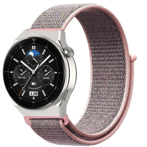 Nylon Strap, on a watch, 3/4 front view
