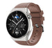 Huawei Watch GT 3 Pro 46mm siliconen bandje (koffiebruin)