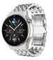 Huawei Watch GT 3 Pro 46mm stalen draak band (zilver)