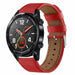 Huawei Watch GT 2 leren bandje (rood)