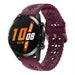 Huawei Watch GT 2 42mm siliconen bandje met patroon (bordeaux)