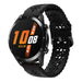 Huawei Watch GT 2 42mm Silicone Strap Patterned (Black)