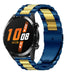 Huawei Watch GT 2 stalen band (blauw/goud)
