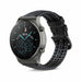 Huawei Watch GT 2 Pro siliconen / leren bandje (zwart) 