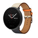 Polar Ignite 2 leren bandje (wit/donkerblauw)