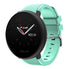Polar Ignite 2 twill siliconen band (aqua)