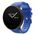Polar Ignite 2 twill siliconen band (blauw)