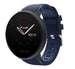Polar Ignite 2 twill siliconen band (donkerblauw)