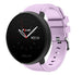 Polar Ignite 2 twill siliconen band (lila)