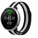 Polar Ignite Milanese Strap (Black/White)