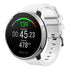 Polar Ignite twill siliconen band (wit)
