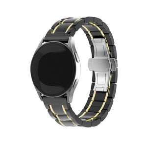 Samsung Galaxy Watch 5 - 44mm Ceramic Link Strap (Black/Gold)