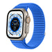 Apple Watch Ultra wave nylon bandje (fel blauw)