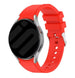 Samsung Galaxy Watch 7 - 44mm siliconen bandje perfect fit (knalrood)