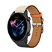 Amazfit GTR 3 (Pro) leren band (wit/donkerblauw)