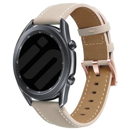 Oppo Watch X2 Mini Leather Strap (Beige)