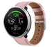 Polar Ignite leren bandje (roze)
