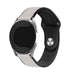 Samsung Galaxy Watch 7 - 44mm leren hybrid bandje (wit)