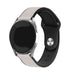 Samsung Galaxy Watch 7 - 40mm leren hybrid bandje (wit)