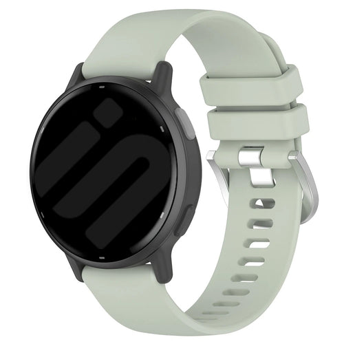 Garmin Vivomove Luxe siliconen classic bandje (lichtgroen)