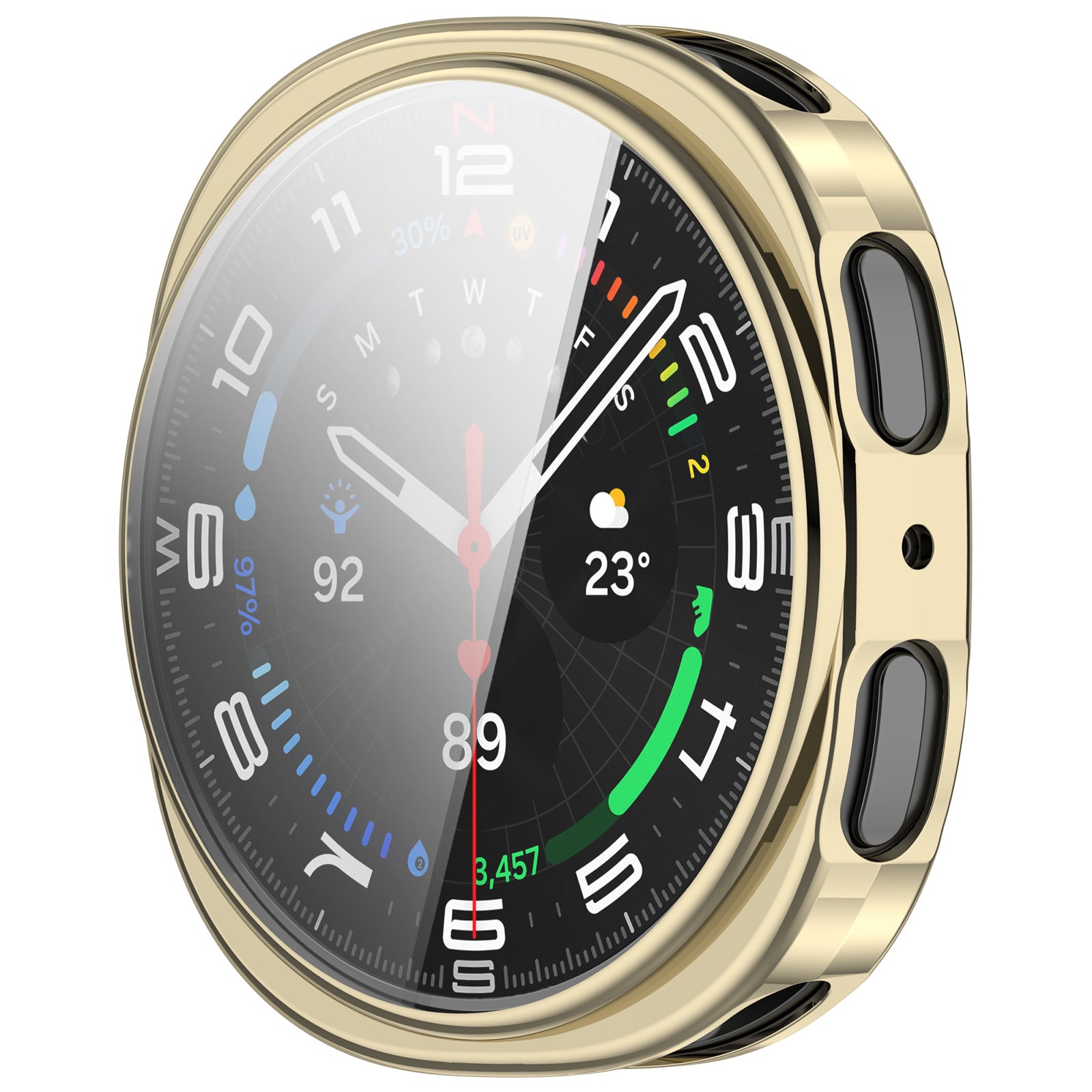 Samsung Galaxy Watch 8 - 40mm TPU case (lichtgoud)