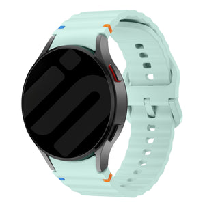 Samsung Galaxy Watch FE Wave bandje (lichtgroen)