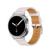 Samsung Galaxy Watch 8 - 44mm classic leren bandje (roze)