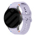Samsung Galaxy Watch 4 44mm Wave bandje (lichtpaars)