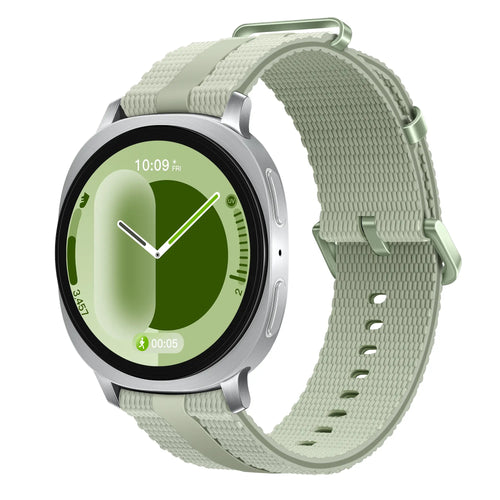 Samsung Galaxy Watch 9 - 44mm siliconen active band (lichtgroen)