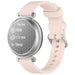 Pebble Round 2 - 14mm siliconen classic bandje (lichtroze)