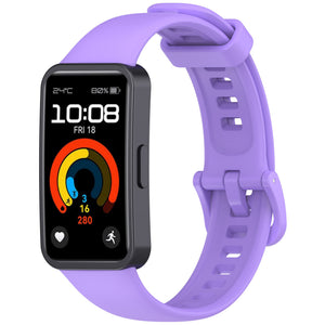 Huawei Band 8 classic siliconen bandje (lila)