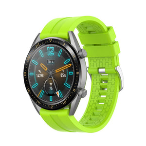 Huawei Watch GT 5 - 46mm extreme silicone band (lime)