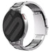 Huawei Watch 5 - 46mm luxe stalen schakel band (zilver)