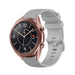 Samsung Galaxy Watch 3 41mm Luxe Siliconen bandje (grijs)
