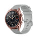 Samsung Galaxy Watch 3 41mm Luxe Siliconen bandje (grijs)