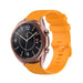 Samsung Galaxy Watch 3 41mm Luxe Siliconen bandje (oranje)