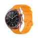 Samsung Galaxy Watch 3 41mm Luxe Siliconen bandje (oranje)