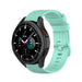 Samsung Galaxy Watch 4 Classic 46mm Luxe Siliconen bandje (aqua)