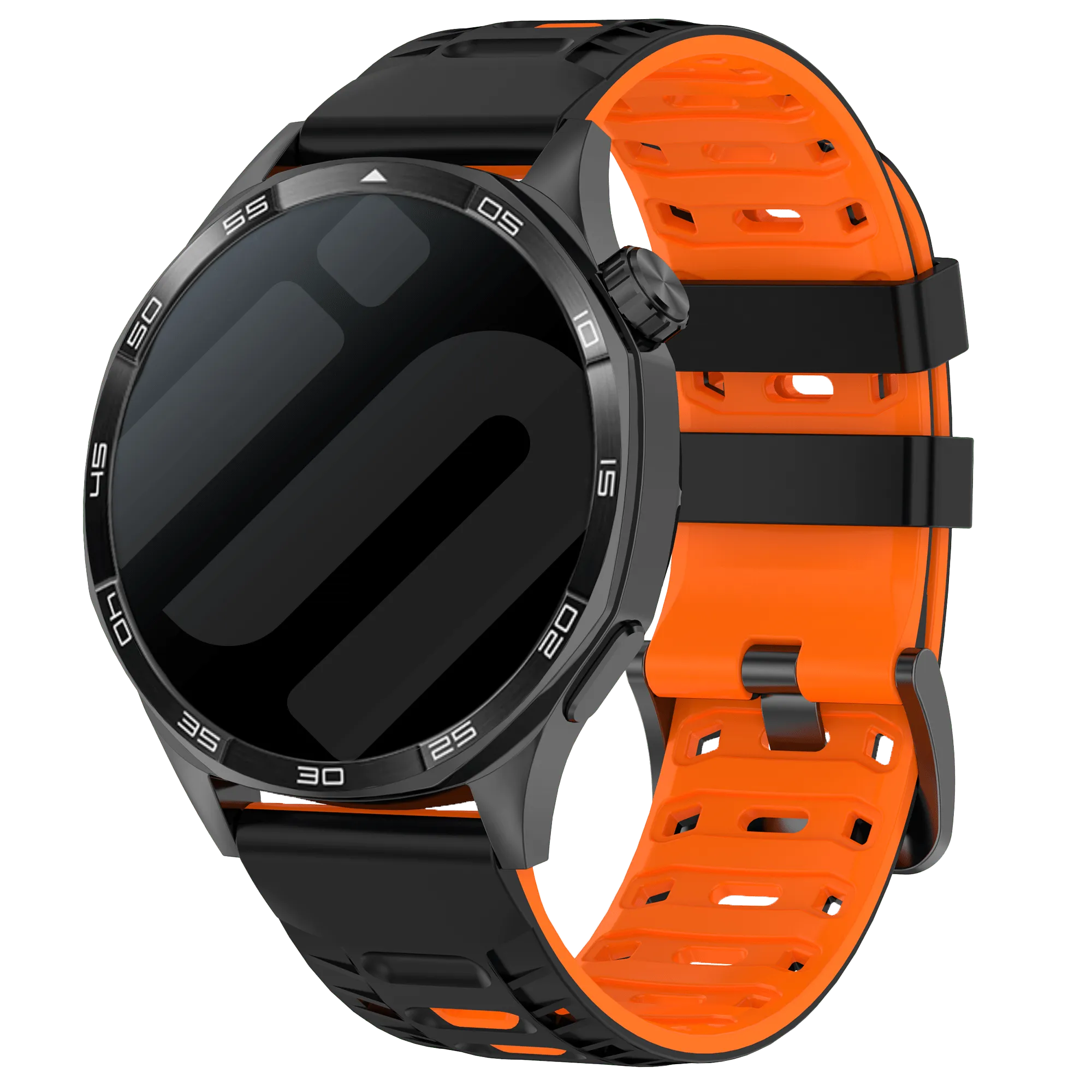 Amazfit GTR 4 mecha sport band (zwart/oranje)